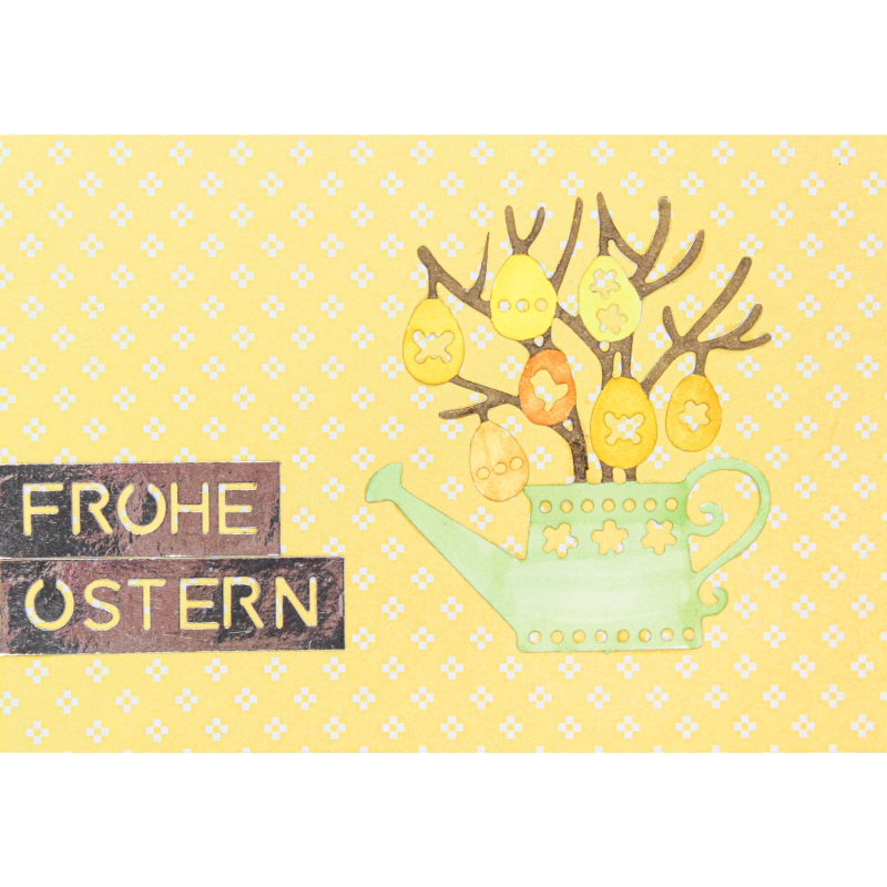Karte "Frohe Ostern"...