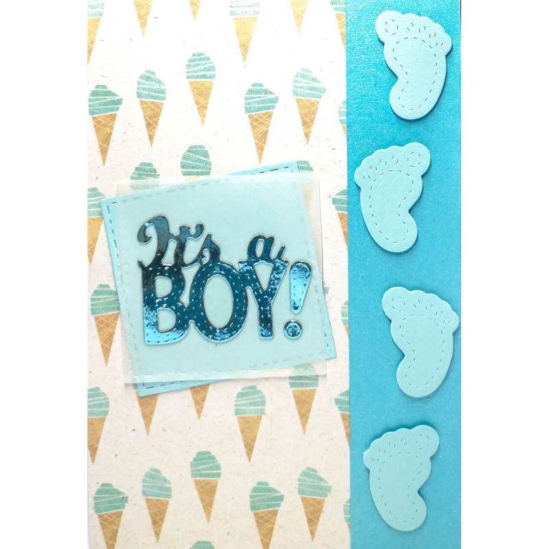 Karte "It's a boy"
